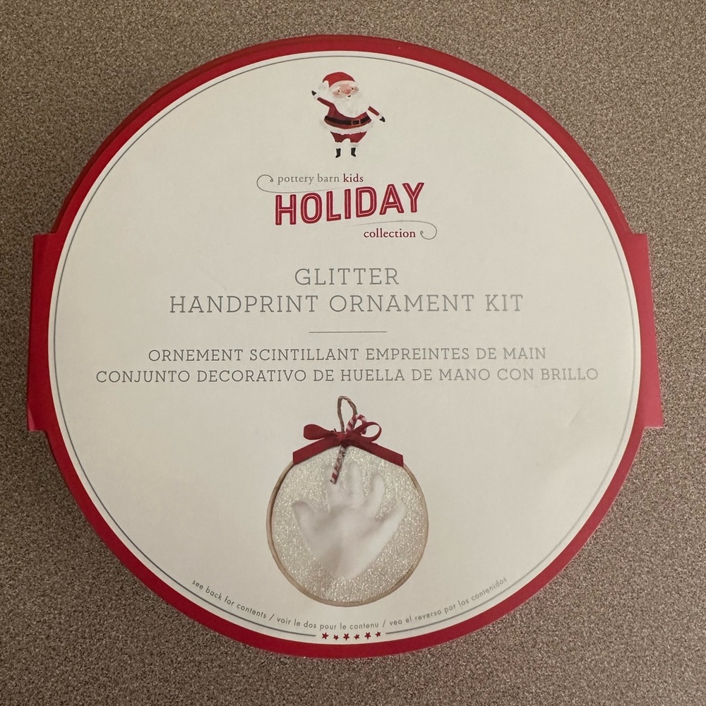 Pottery Barn Kids Holiday Glitter Ornament Kit